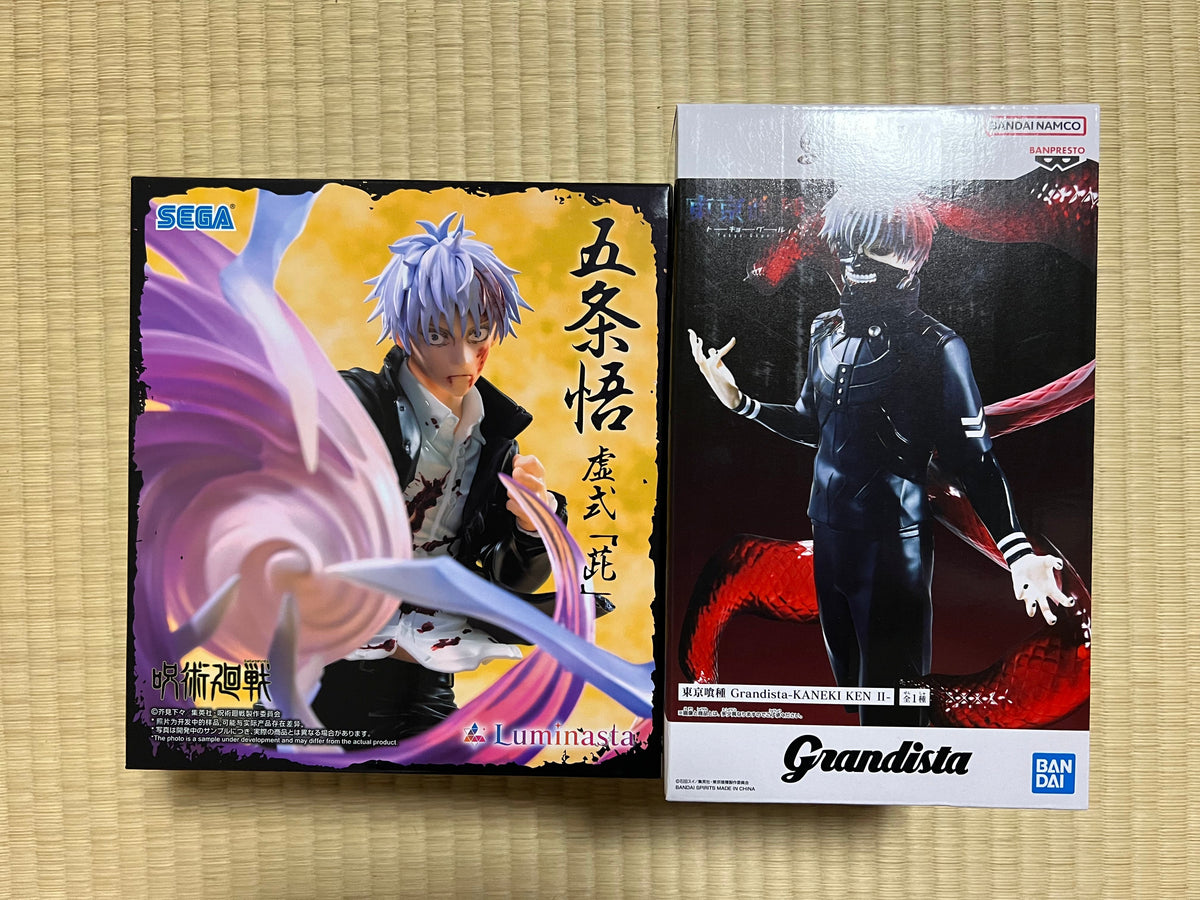 Pedido de figuras de Gojo y Kaneki  🇯🇵→🇲🇽
