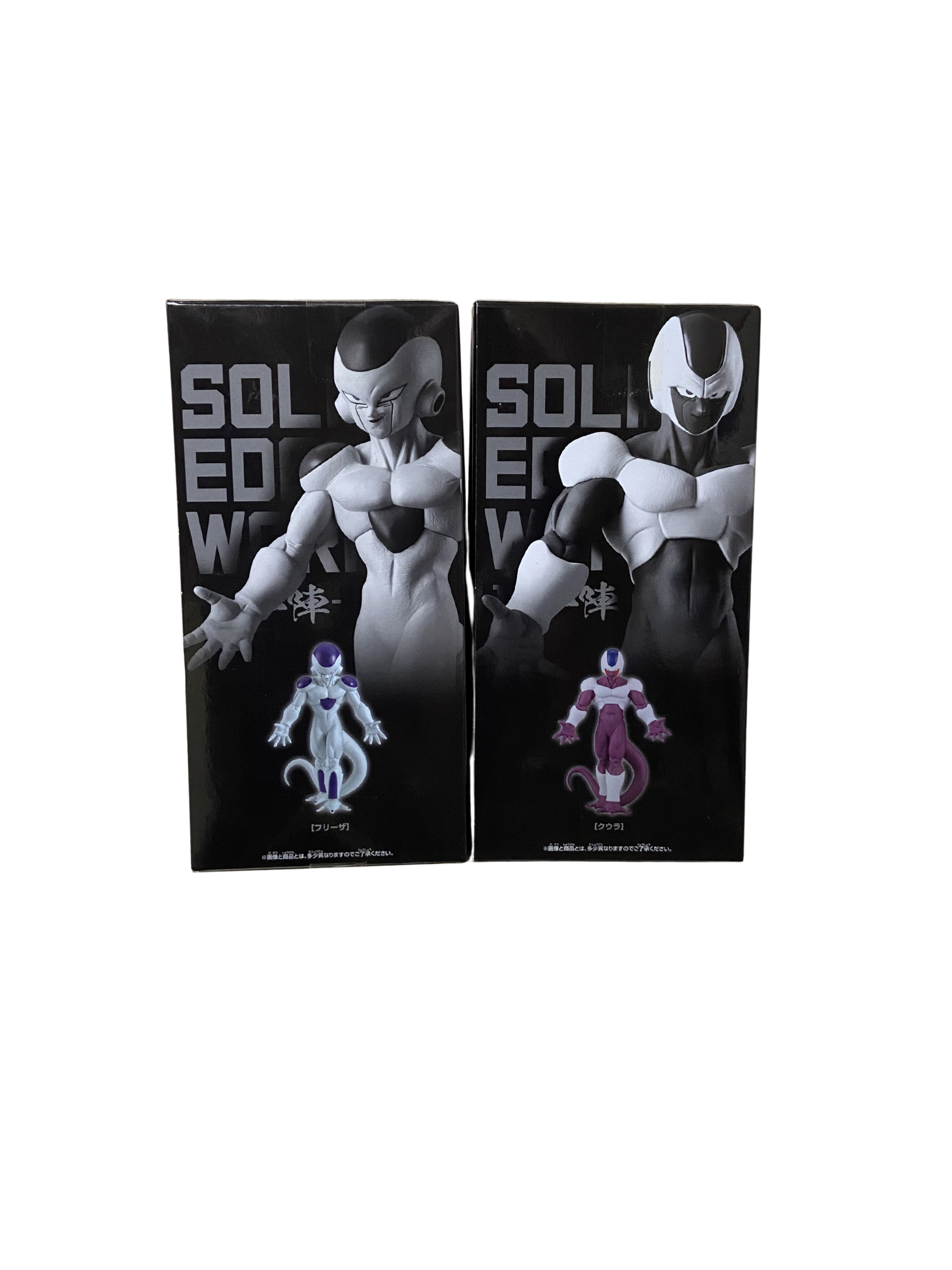 Dragon Ball Z Solid Edge Works  Frieza & Cooler Set Figuras