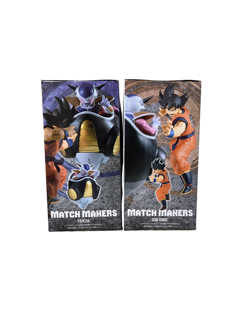 Dragon Ball Z Match Makers Goku vs Frieza Set Figuras Banpresto